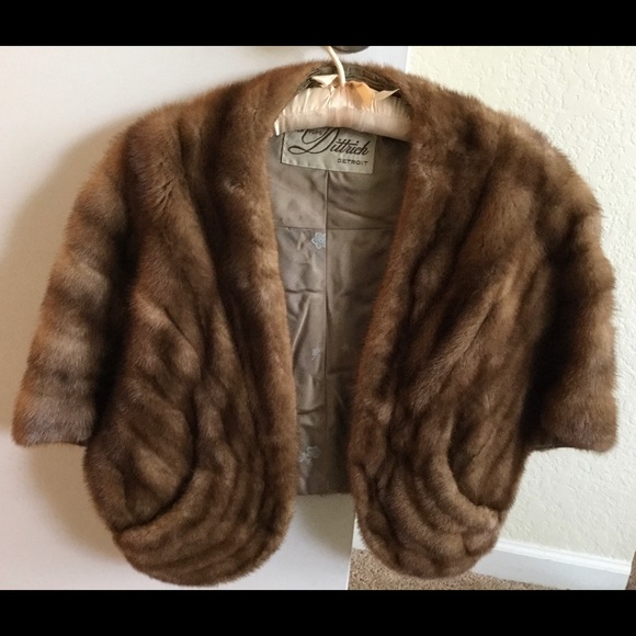 Dittrich Jackets & Blazers - Beautiful vintage high end mink stole i